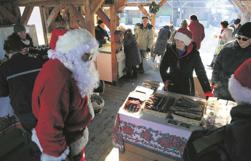 Les Fêtes au Marché Locavore de Racine