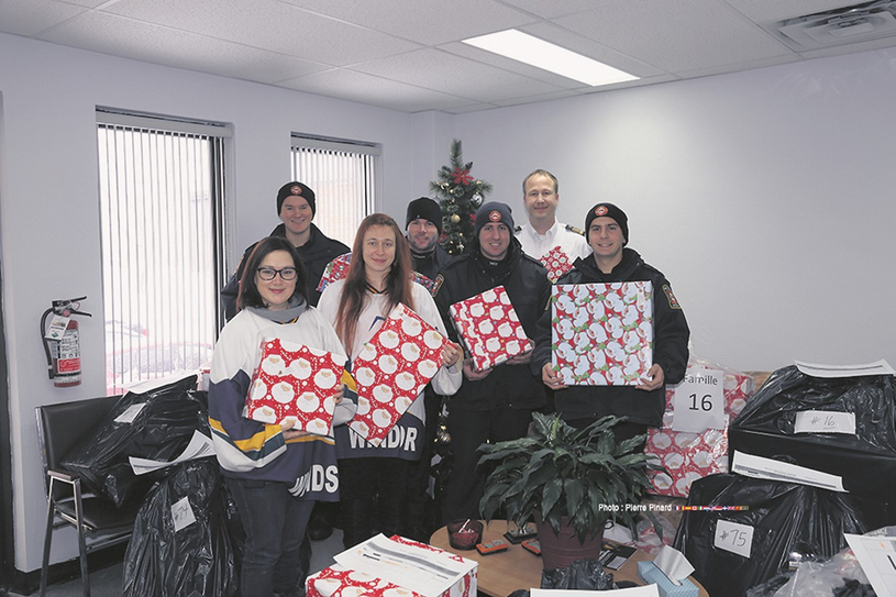 Domtar : des cadeaux pour les enfants
