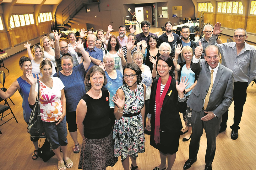 Les candidats rencontrent le monde communautaire de la MRC des Sources