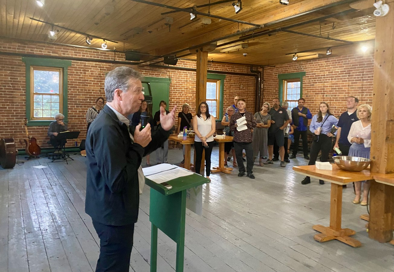 Martin Lemieux, responsable de l’écocentre dans le Val-Saint-François.