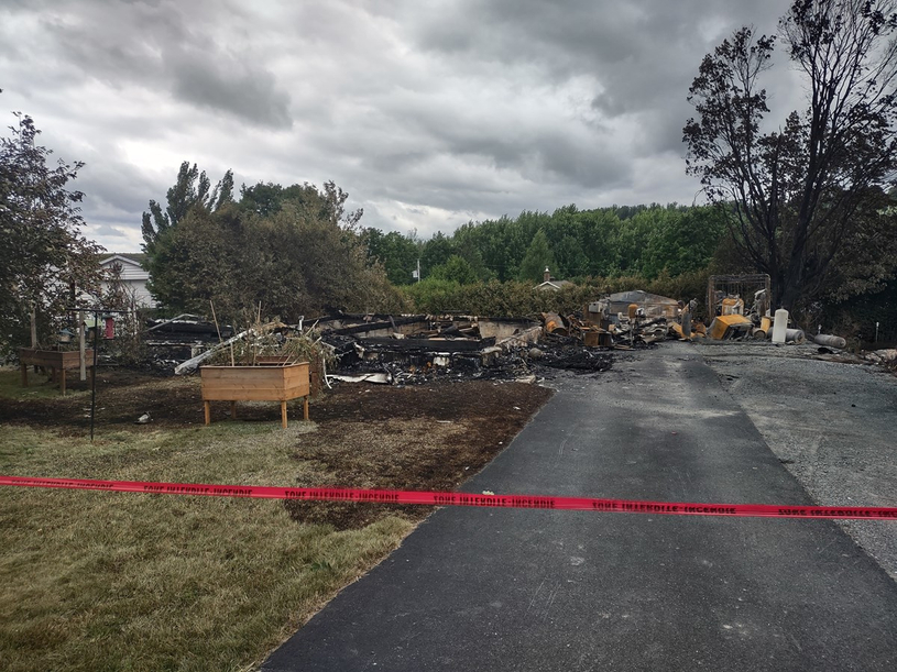 Incendie majeur à Val-des-Sources : les analyses se poursuivent