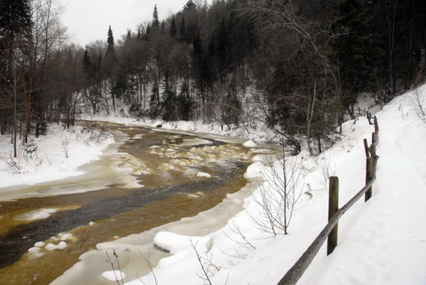Randonnée au parc des 7 chutes