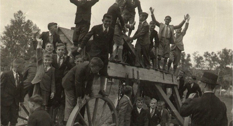 Groupe de 6e Année en 1937