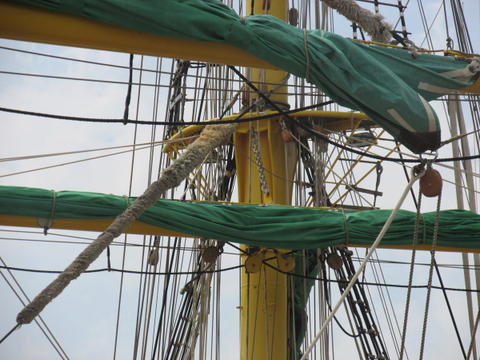 Mâts et cordages