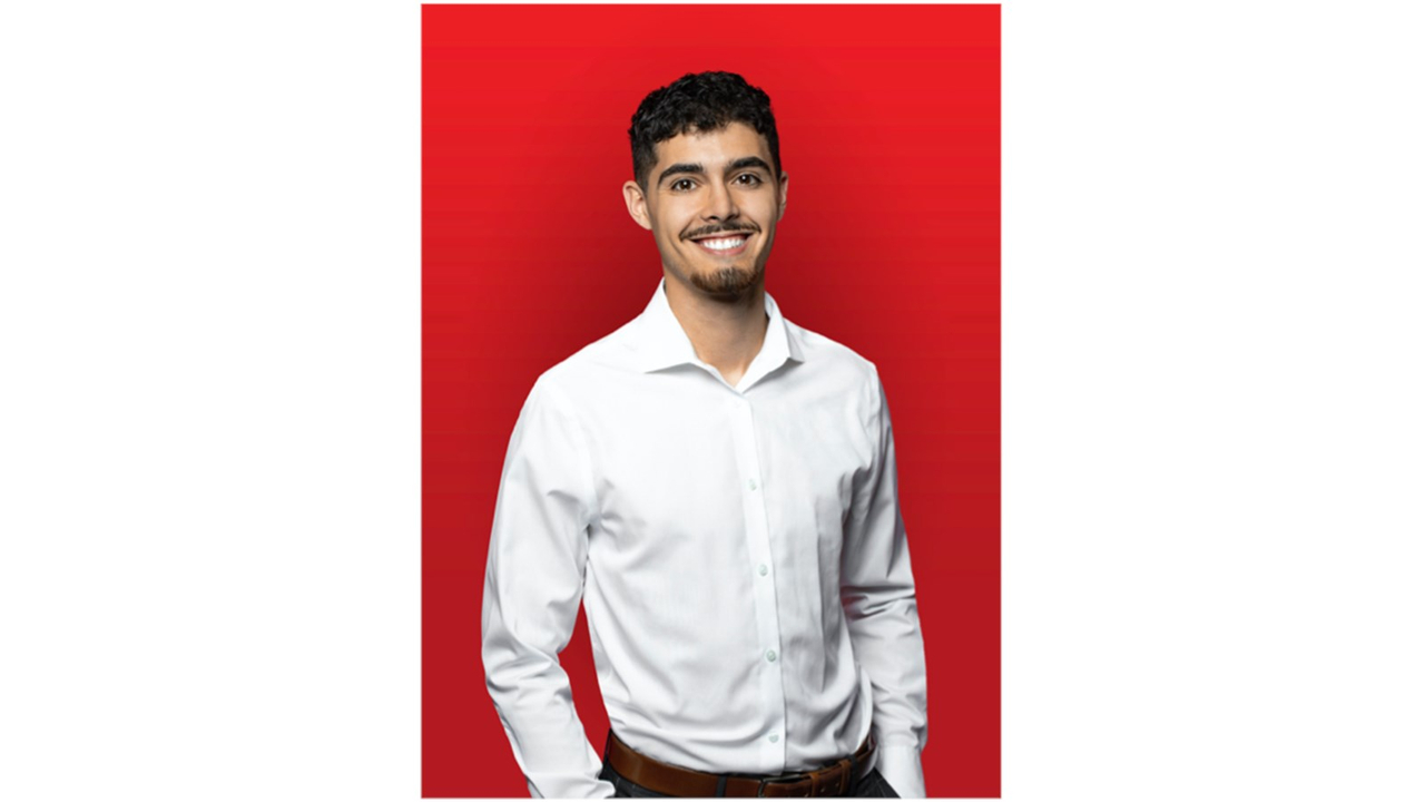 Alexandre Desmarais, candidat libéral dans Richmond-Arthabaska.