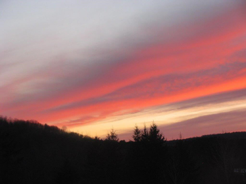 coucher de soleil 