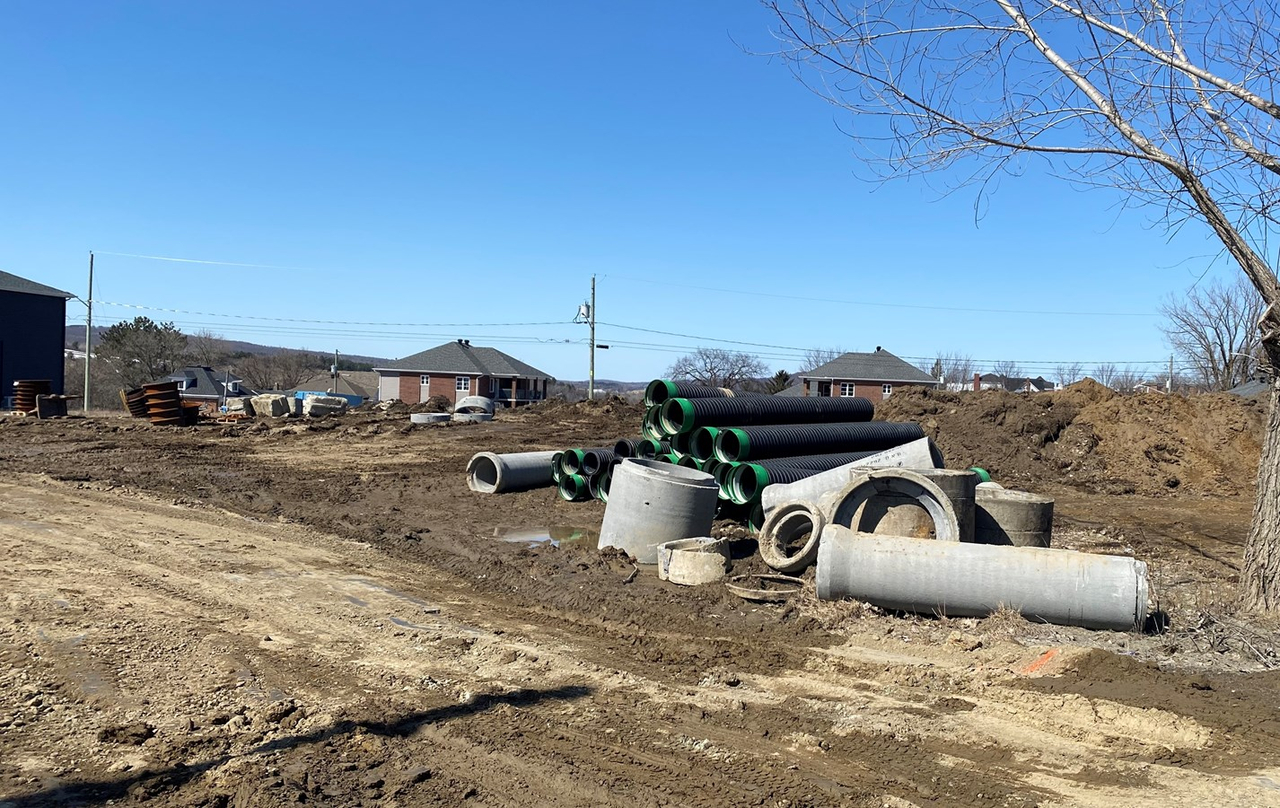 Travaux d’agrandissement du Parcours des Rivières