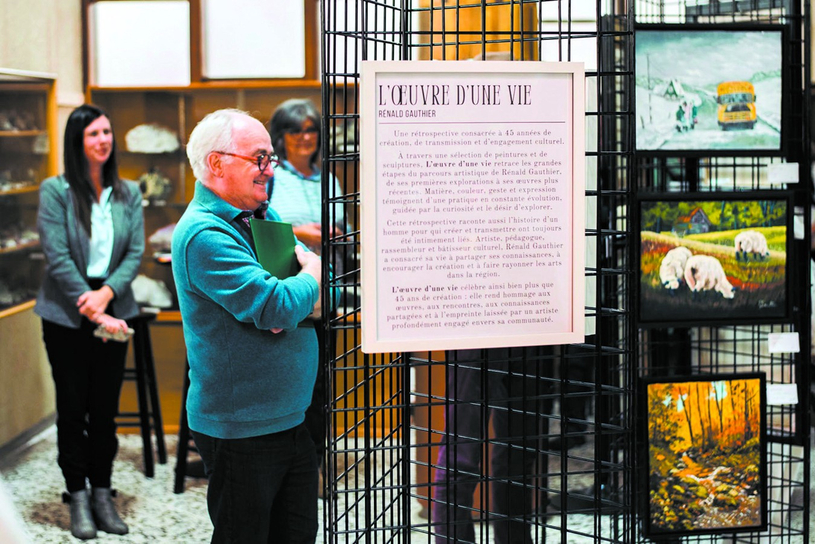 Renald Gauthier expose « L’œuvre d’une vie » à l’Espace de Val-des-Sources