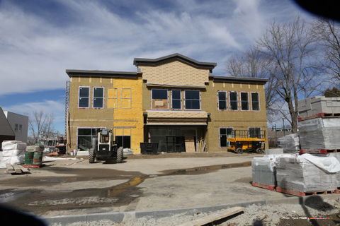 La nouvelle pharmacie prend forme