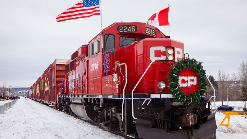 Le Train des Fêtes revient à Lac-Mégantic