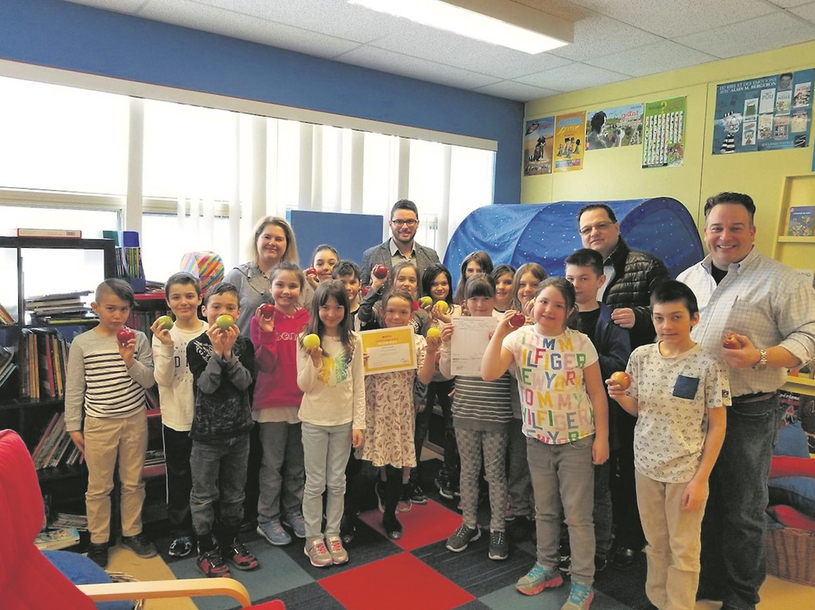 L’école La Tourelle, récipiendaire de la bourse Croque Santé Métro