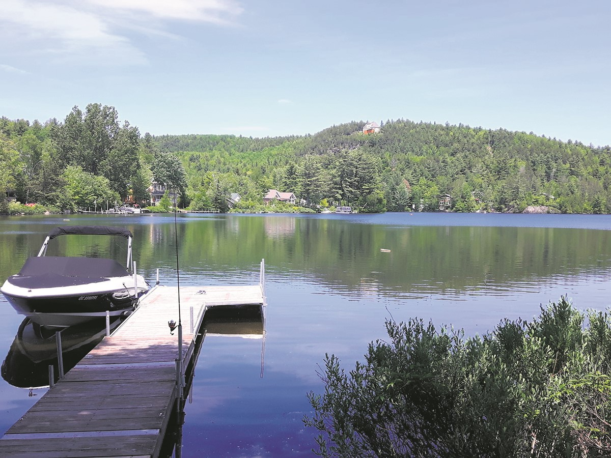 Secteurs du lac Desmarais et du Petit lac Brompton à Saint-Denis.
