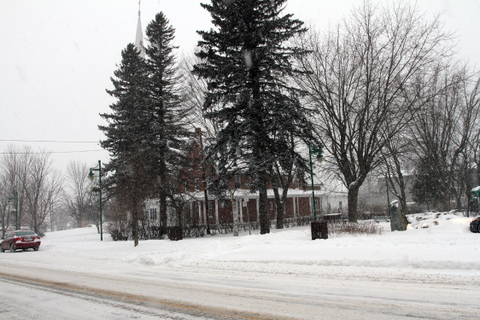 Neige sur Windsor