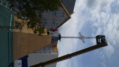 Reconstruction de l'église