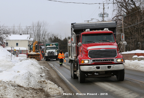 Windsor - Opération déneigement