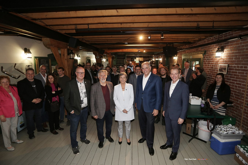 Le ministre Pierre Fitzgibbon de passage dans la région