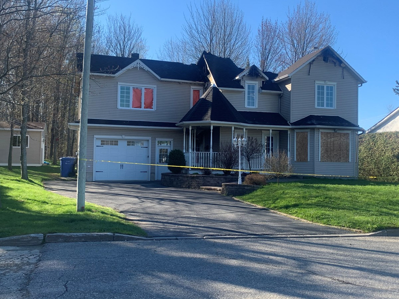 Un terrible feu dérobe tous leurs biens à une famille de Windsor