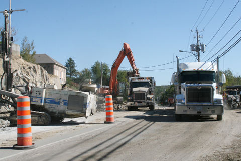 Grands travaux de voirie