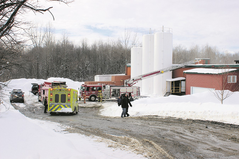 Régie intermunicipale d’incendie : peu de cas important malgré les mauvais temps 