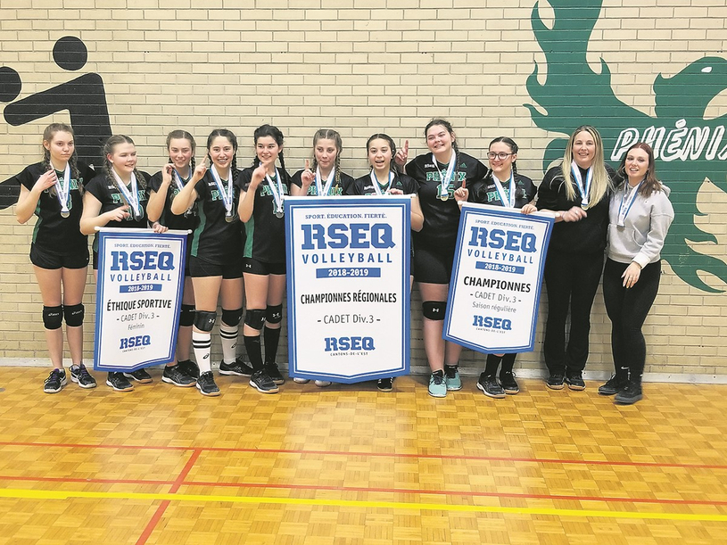 Volley-Ball : belle saison pour les cadettes de l’Escale et du Tournesol