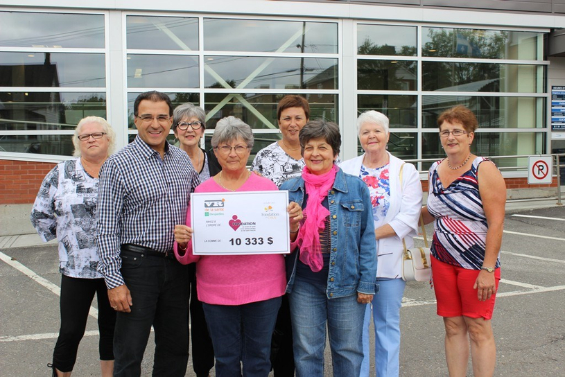 La Fondation du CSSS du Val-Saint-François récolte 10 333 $