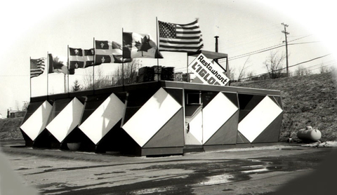 Restaurant l'Igloo en 1970