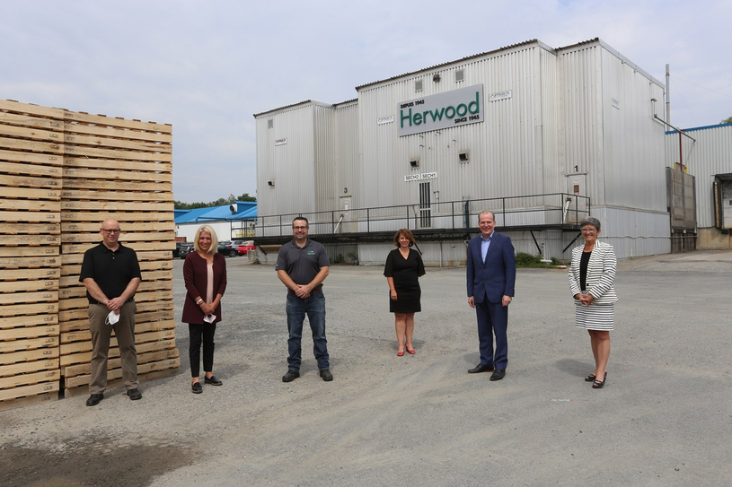 Un investissement de plus de 4,6 M$ accordé à Herwood