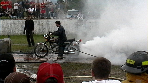 Show de boucane à St-Théophile