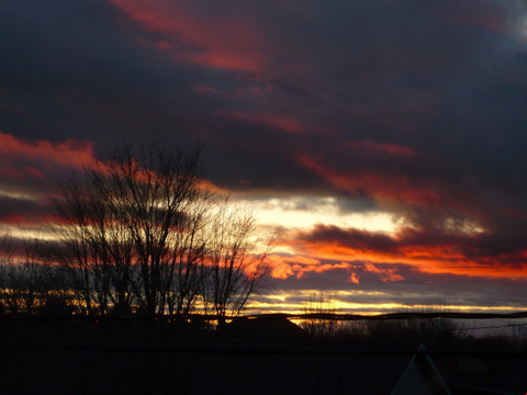 Ciel de feu