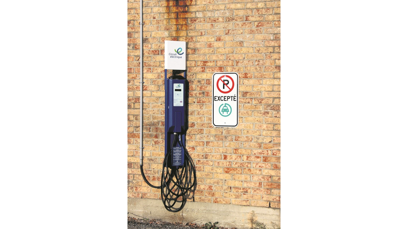 Une nouvelle borne de recharge publique sur le territoire de Richmond