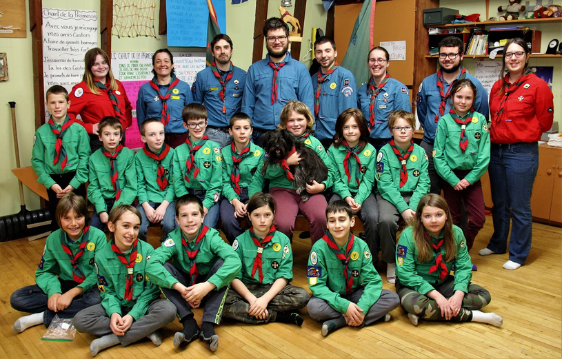 Le mouvement Scout d’Asbestos toujours aussi présent chez les jeunes