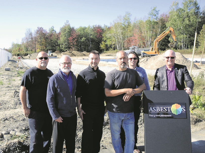 Visite du Parc Industriel d’Asbestos le 14 octobre