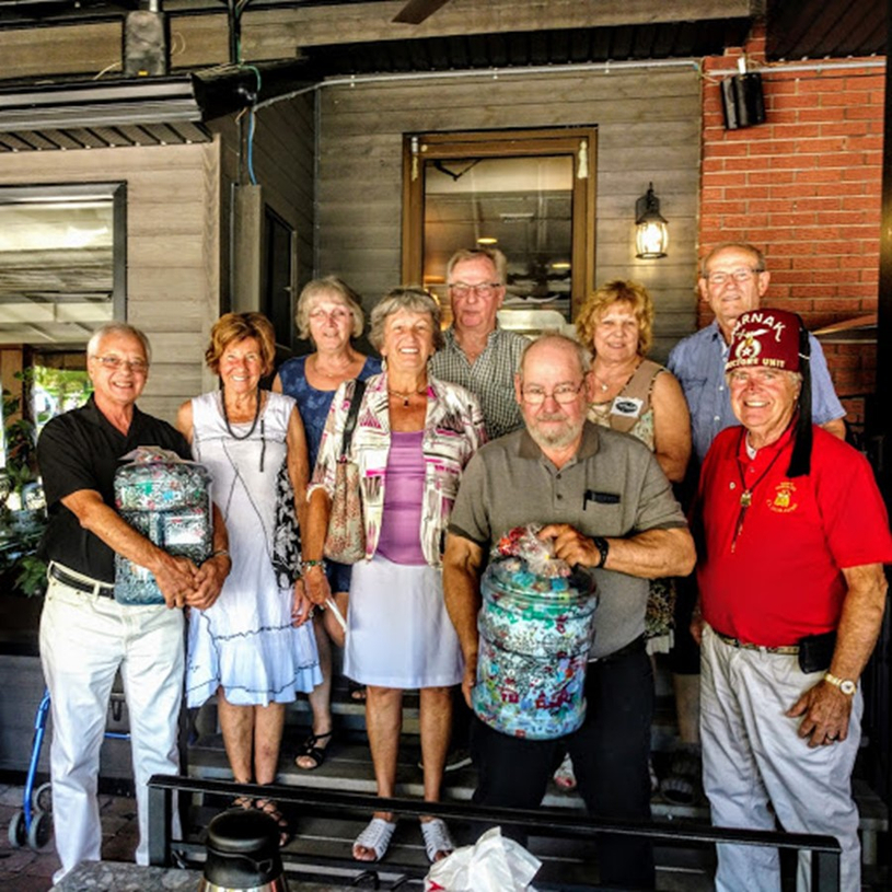 Le Groupe de la Soixantaine soutien les Shriners