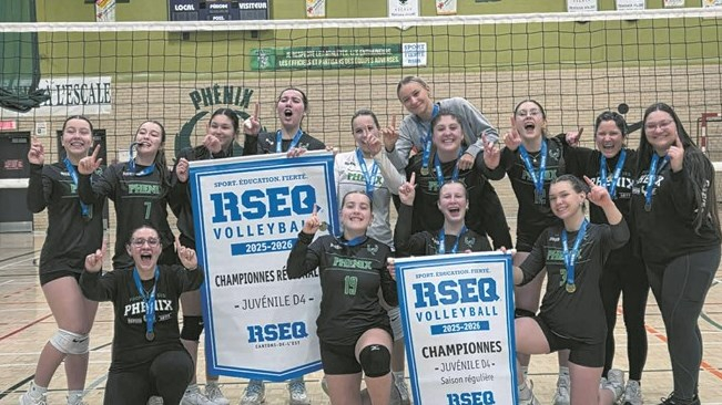 Le Phénix juvénile D4 féminin remporte la double couronne