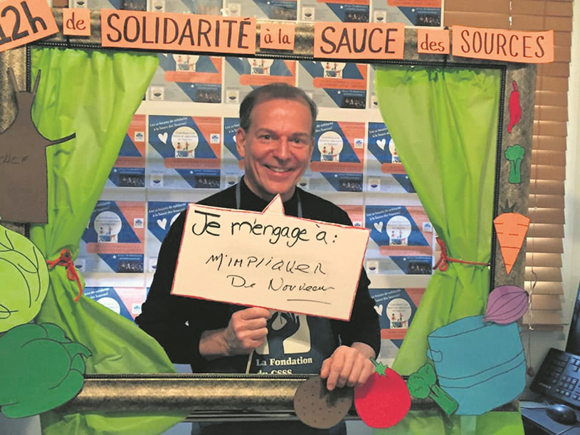 Un généreux coup de pouce du député André Bachand envers les banques alimentaires