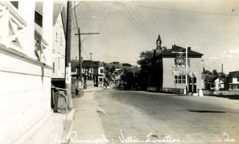 Rue principale Vallée-Jonction en 1950