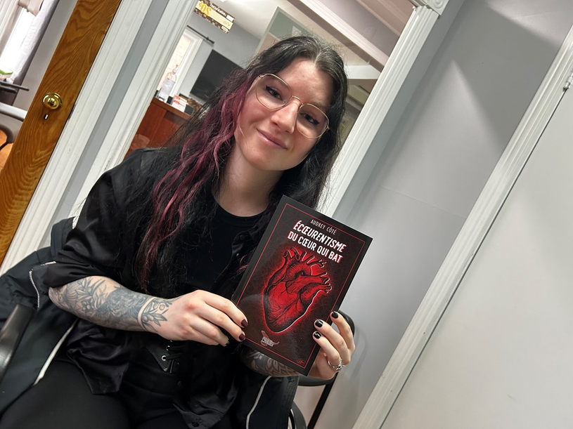 Audrey Côté lance son troisième roman le 28 mars