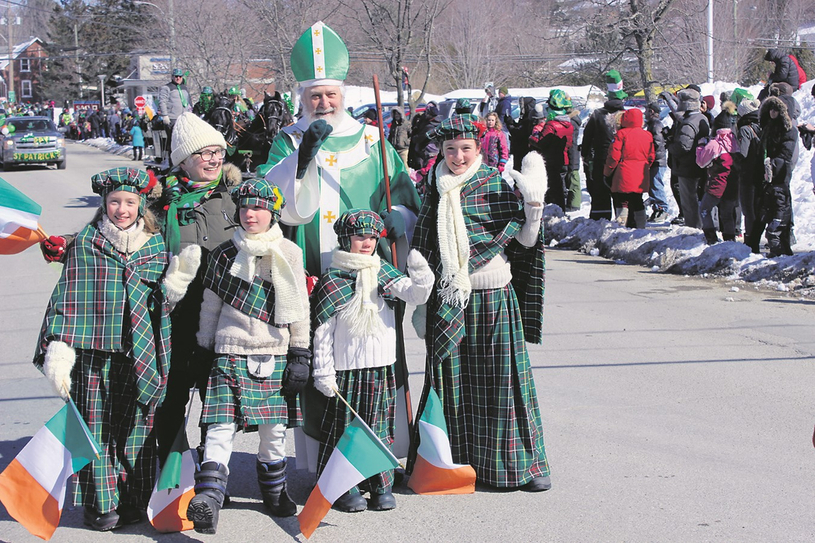 St-Patrick : une parade appréciée  de la population 