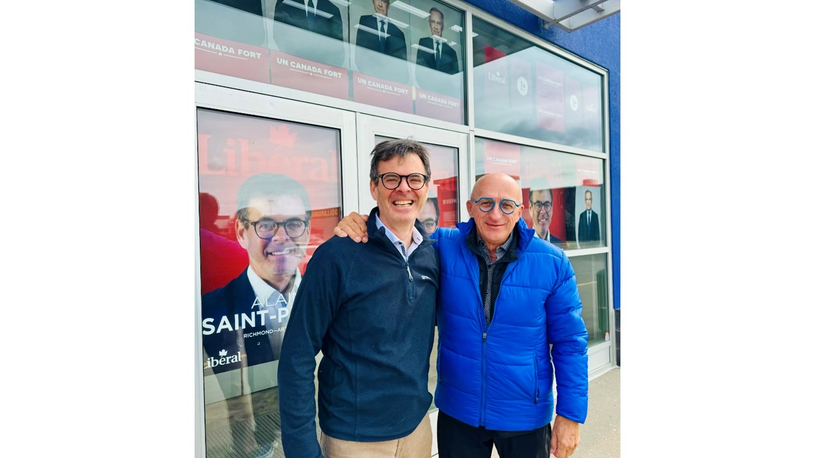 Yvon Vallières appuie le candidat du PLC