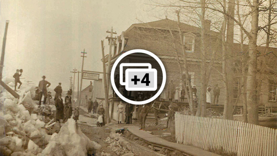 LA PREMIÈRE AVENUE AU TEMPS DU VILLAGE MORENCY
