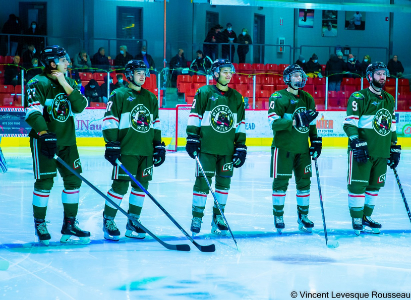 Le Desjardins – Wild s’impose dans le premier match de la demi-finale à Coaticook
