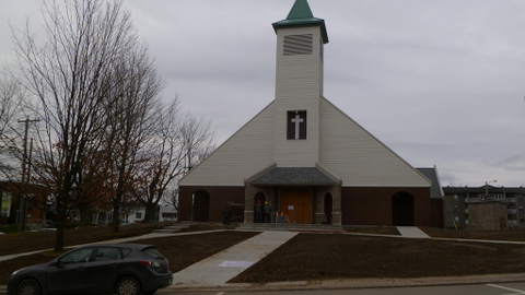Reconstruction de l'église