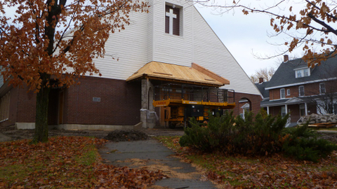 Reconstruction de l'Église