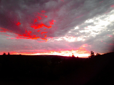 coucher de soleil 
