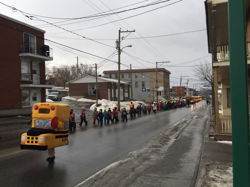 Transport scolaire : sensibiliser la population à conduire de manière sécuritaire