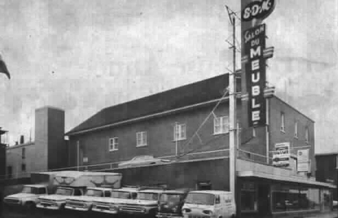 Salon du meuble en 1966