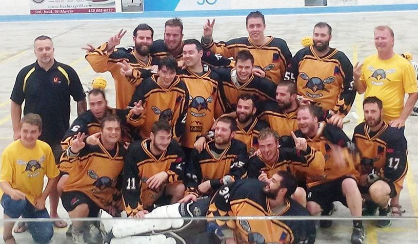 Les Aigles seniors de Windsor champions des séries éliminatoires 2015