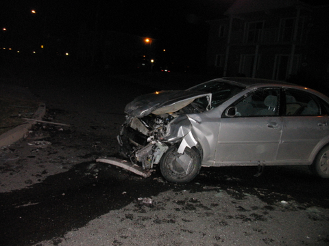 accident voiture dans la nuit du 22 à 23 nov 2008