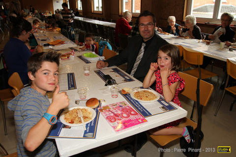 Souper au spaghetti à Windsor