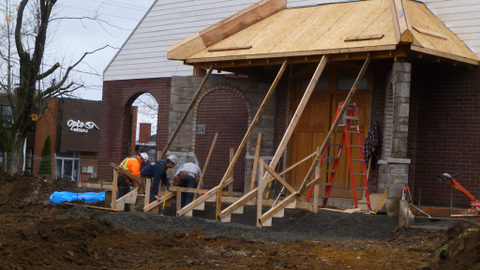 Reconstruction de l'Église